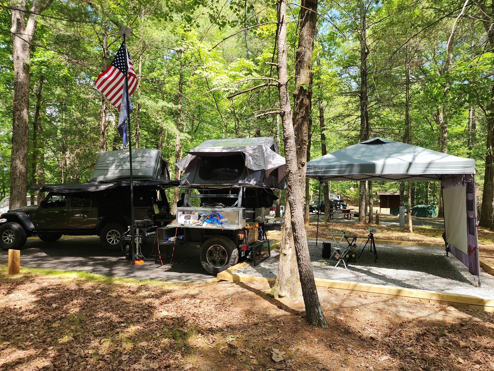 Jeep Gladiator Tent Trailer for weekend adventures 066f6962-e5ab-4434-8472-e8202690d7f1