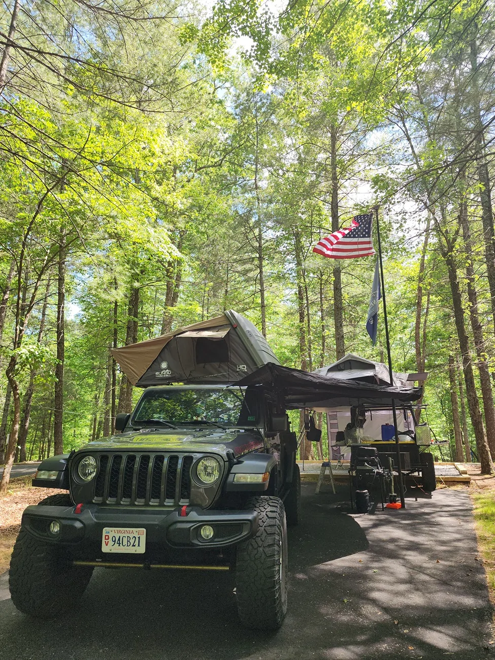 Jeep Gladiator Tent Trailer for weekend adventures 7ceb5b22-8e20-4019-b479-e1b7715d8737