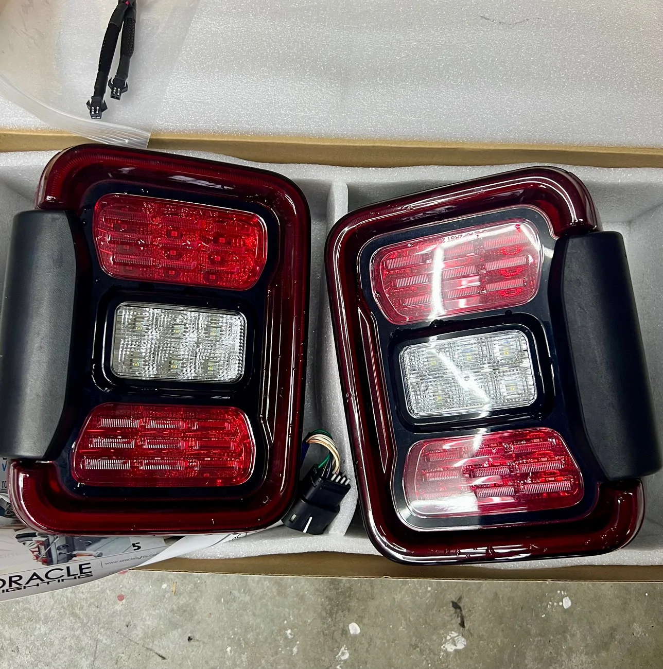 Jeep Gladiator OEM LED tail lights IMG_7142