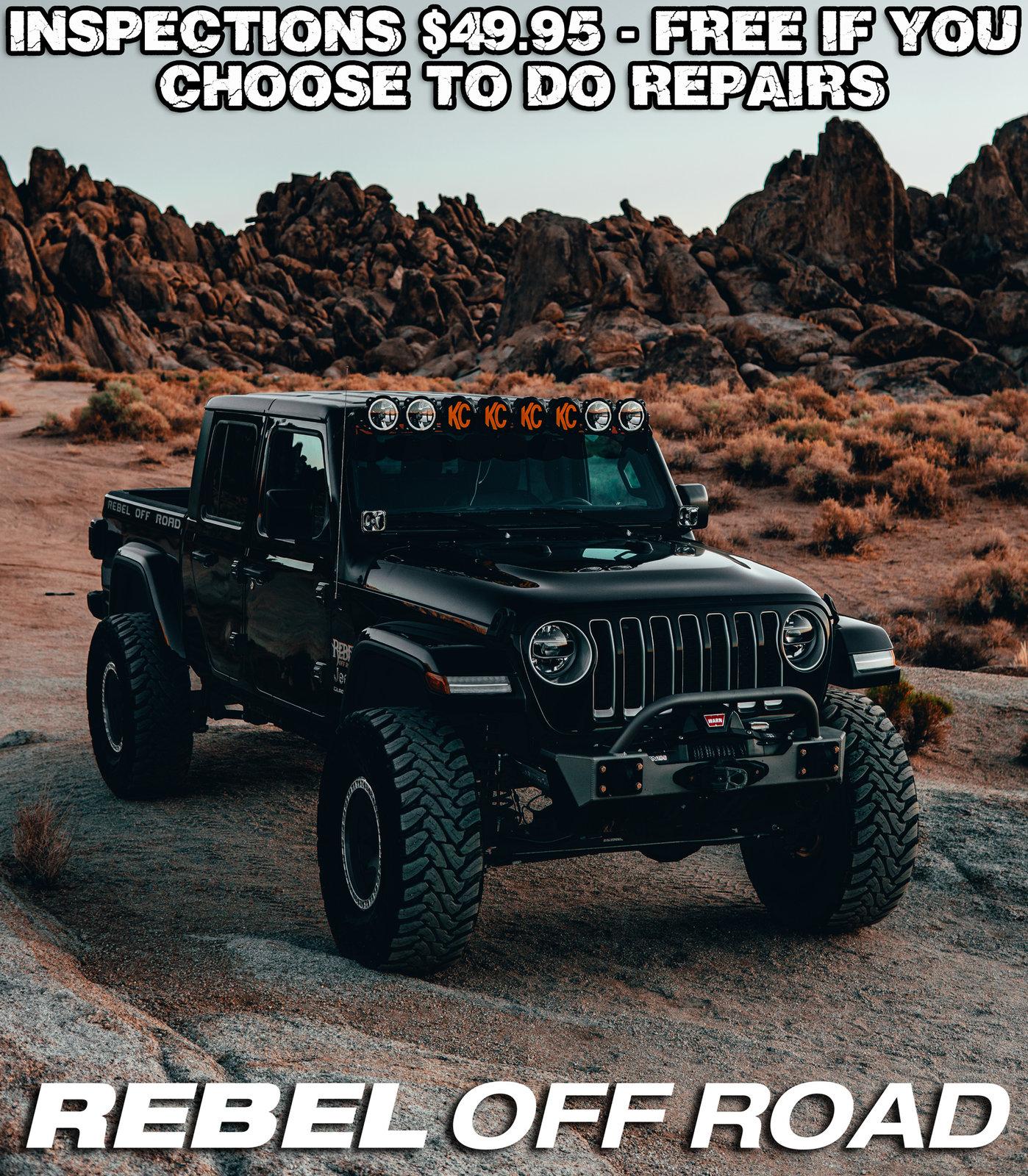 Jeep Gladiator Cyber Monday Sale! Last Chance inspection