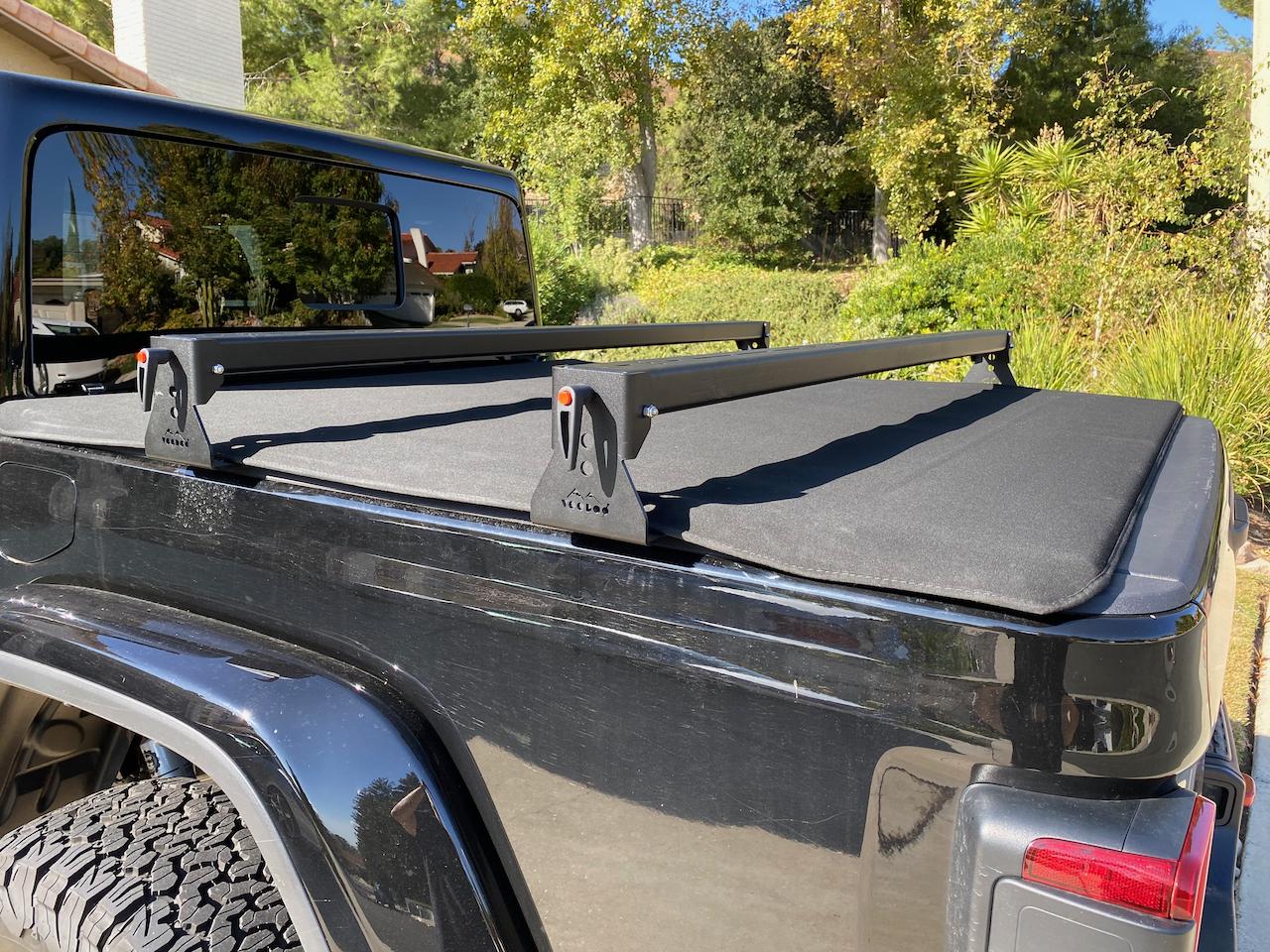 Jeep Gladiator Gladiator specific cross bars & bed racks now available! IMG_1366 (1)