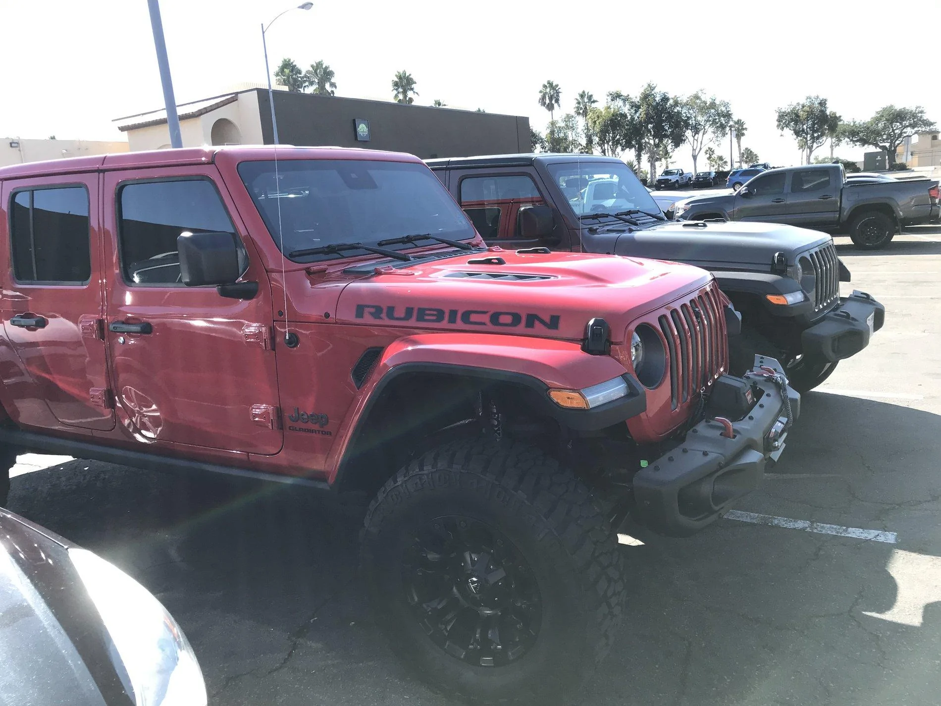 Jeep Gladiator Jeeps Parking Next To Jeeps B164AA6F-25B9-4234-B83A-E76F965DE21C