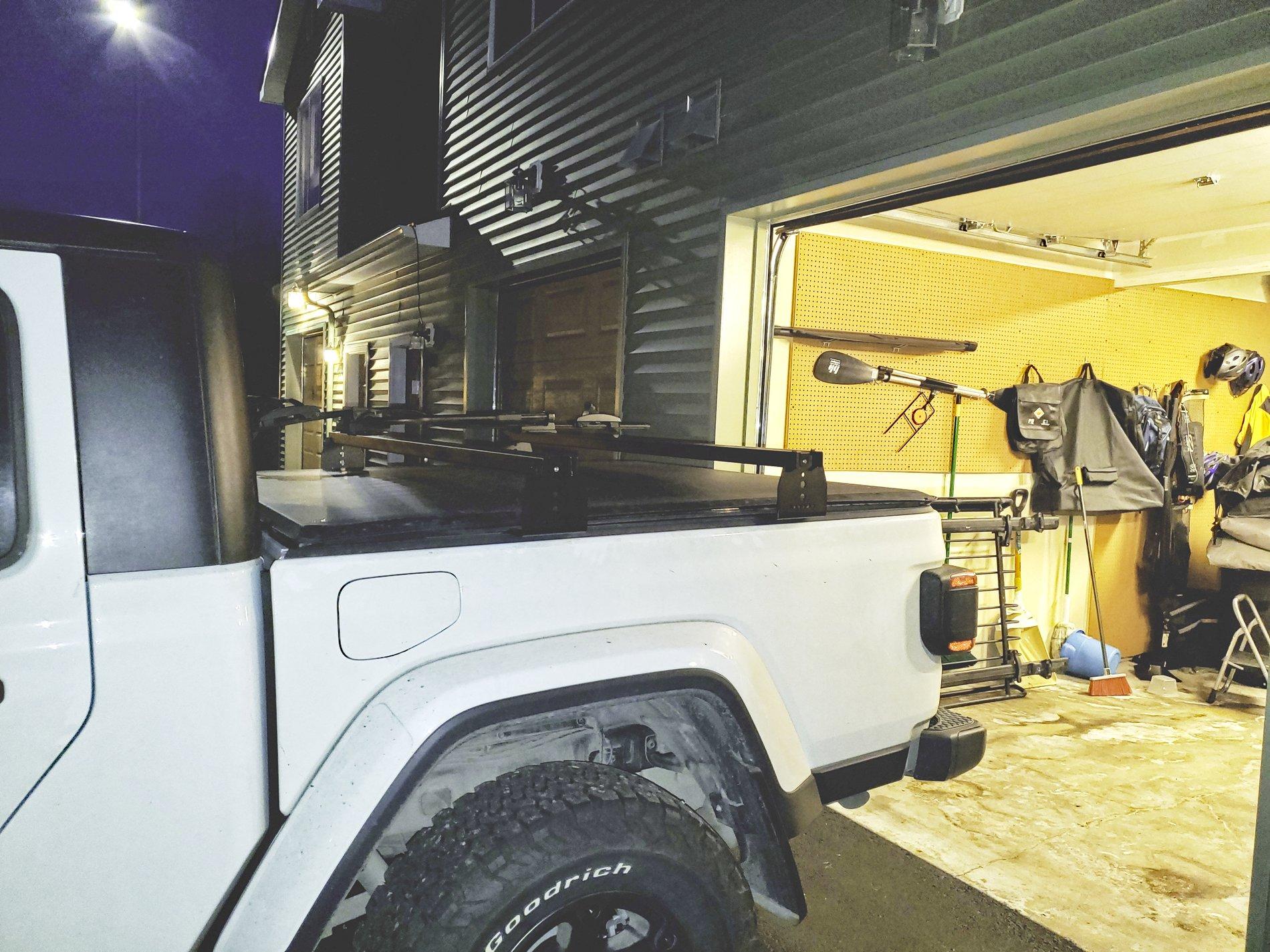 Jeep Gladiator Gladiator specific cross bars & bed racks now available! 20191123_170546
