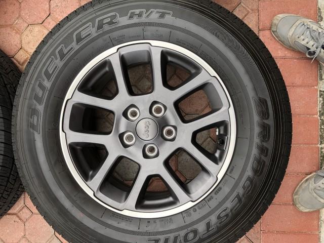 Jeep Gladiator Overland Wheels and Tires For Sale - Including Spare B9-B36-CFE-1620-43-FB-A1-E1-F3-C7-B84221-E4