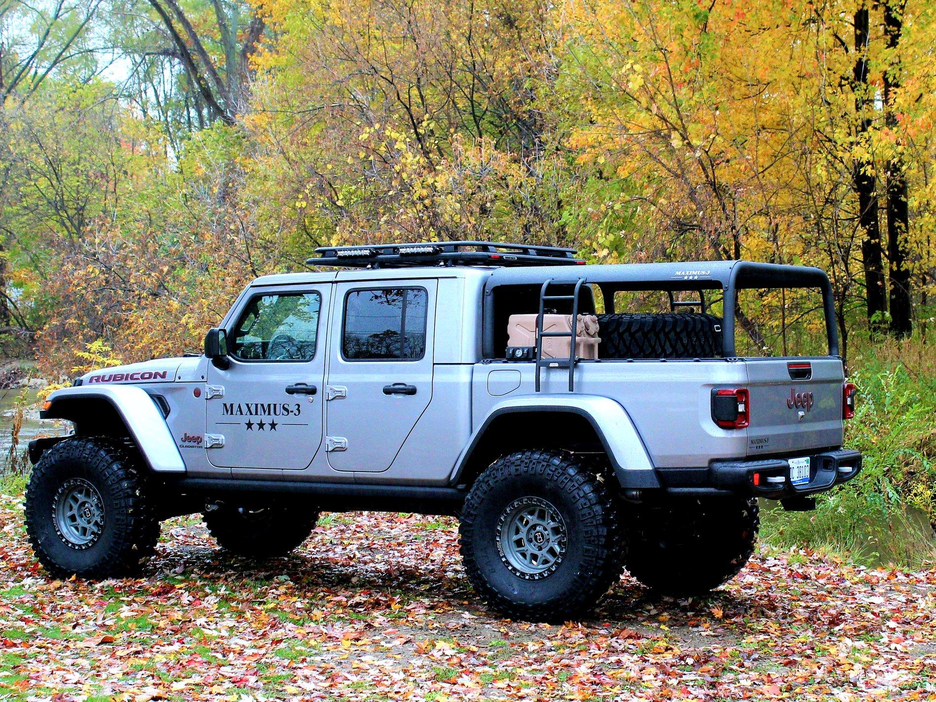 Jeep Gladiator Maximus-3 trifecta of rack solutions for the Jeep Gladiator 20191102_213620-