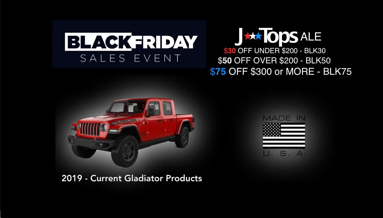 Jeep Gladiator Don't be left in the DARK this Black Friday! 2EEA69E3-6B3E-479A-A06E-6DE5CC6855ED