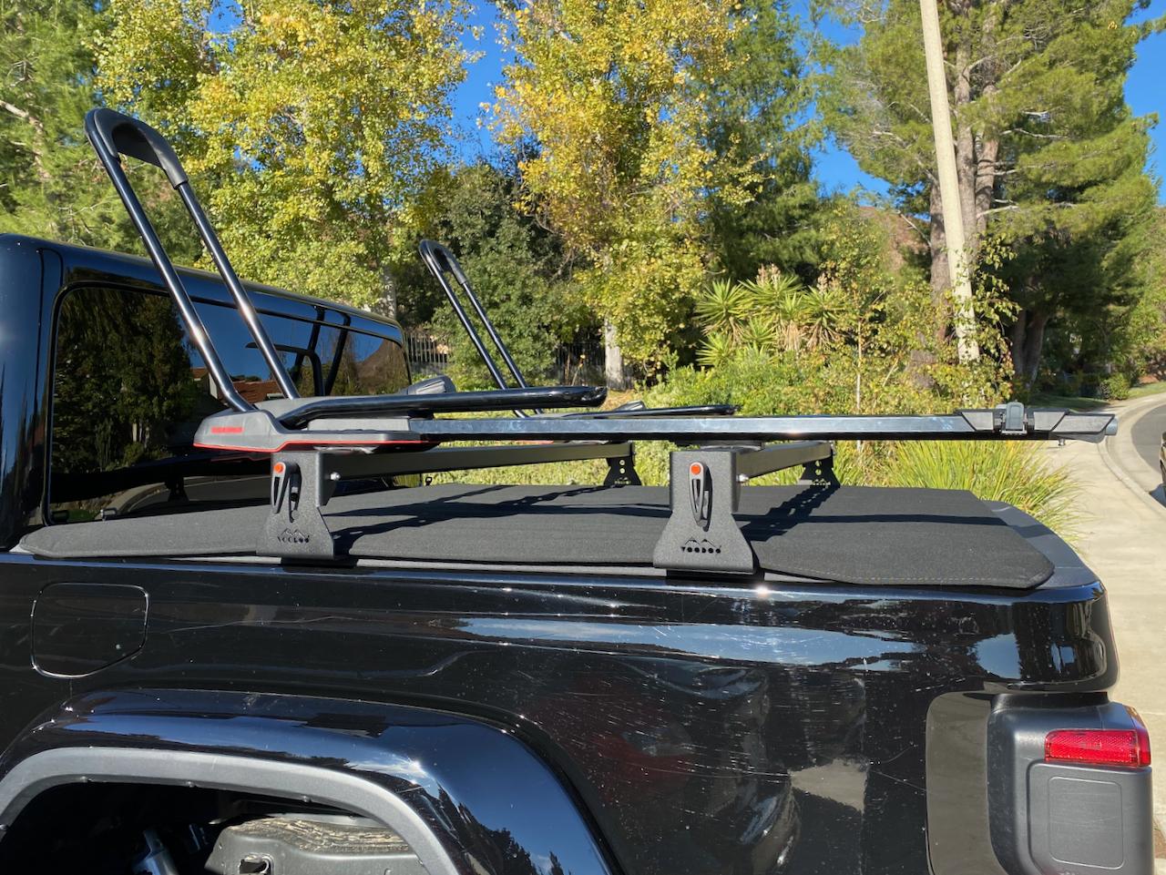 Jeep Gladiator Gladiator specific cross bars & bed racks now available! IMG_1405