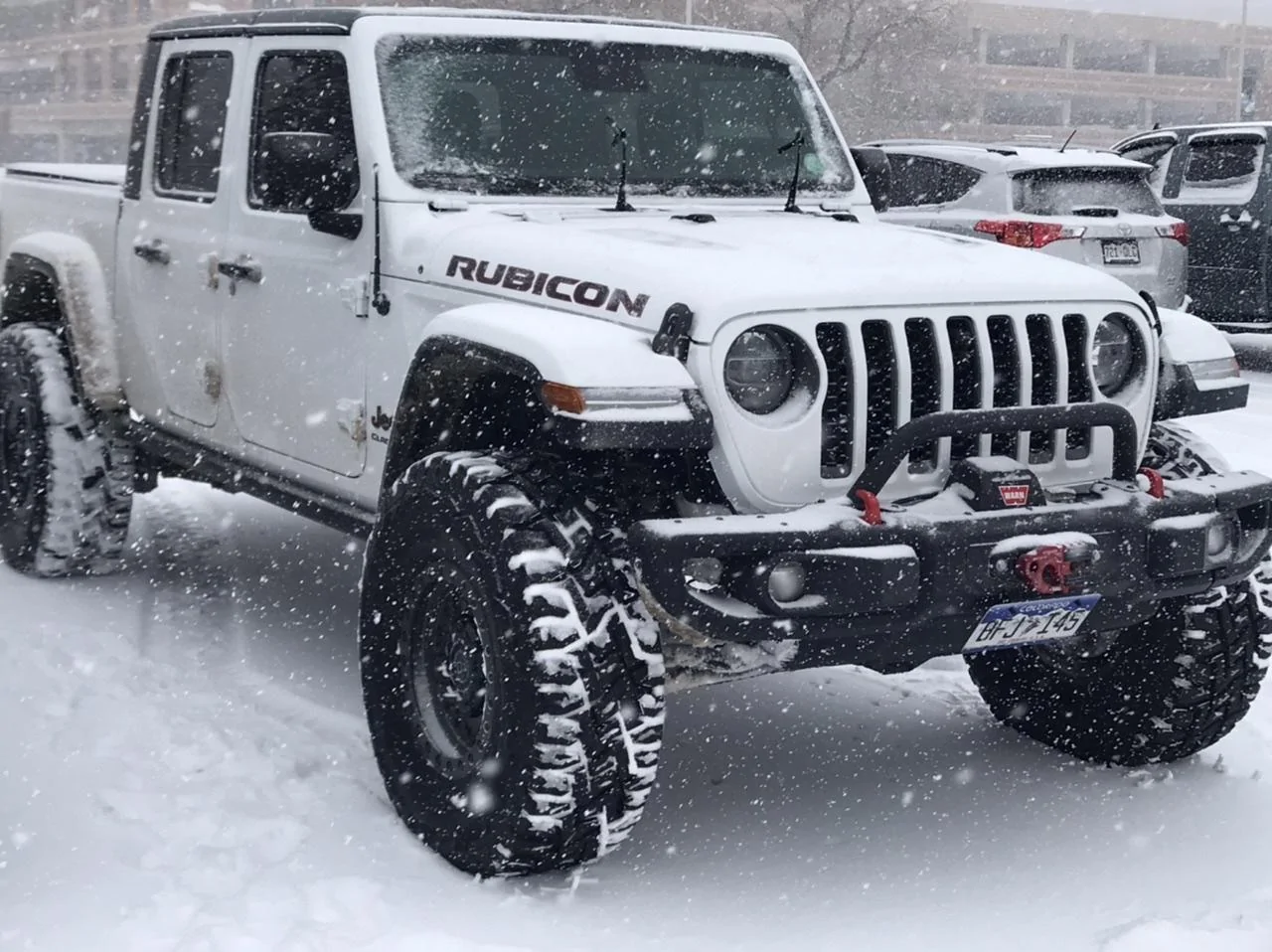 Jeep Gladiator Warn compared to Mopar Grill Guard 6789B185-4E36-43EB-B041-C1A99E8C4B8F