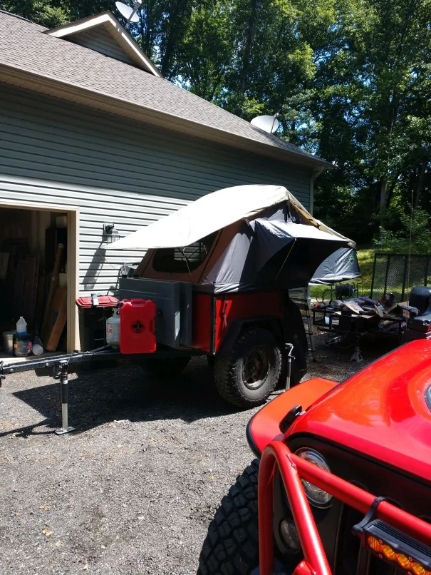 Jeep Gladiator Tent Trailer for weekend adventures download (1)
