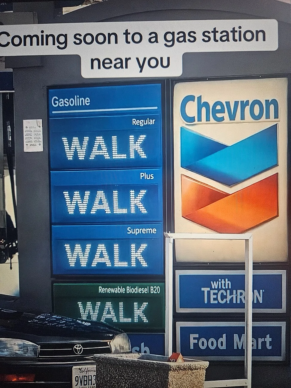 Jeep Gladiator Sh!ts Crazy right now and $2.99/Gallon E85 in California is looking pretty good Gas prices