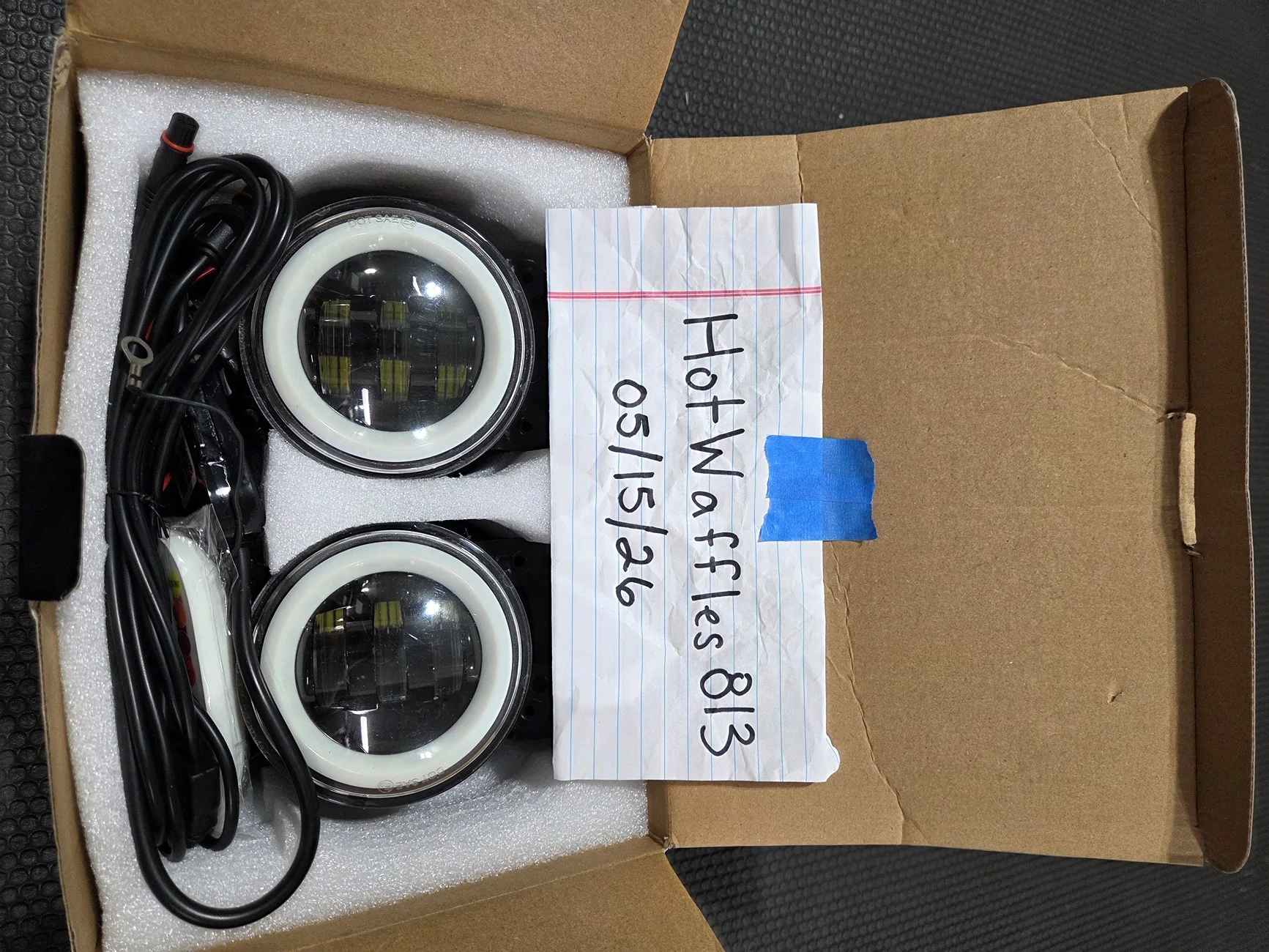 Jeep Gladiator LED RGB Headlights and Foglights FogLights2