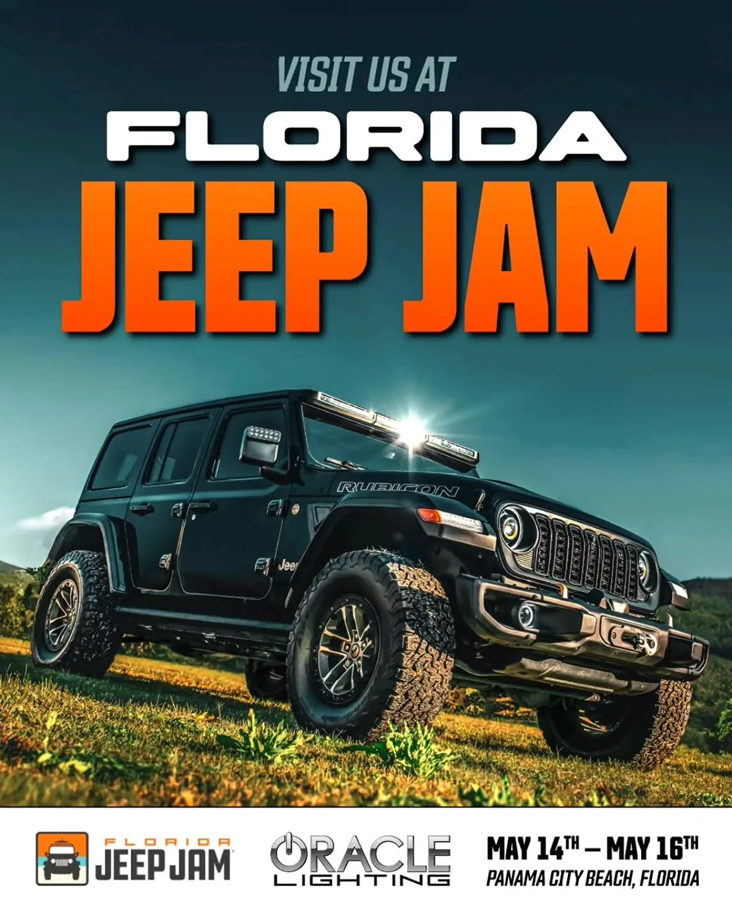 Jeep Gladiator We’re out at Jeep Jam 2026! 🌴 700583810_1485753343596231_4604043942921684421_n
