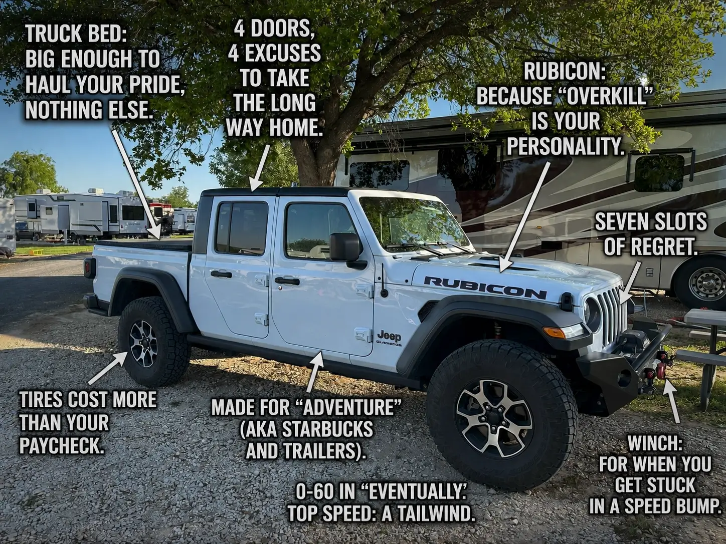 Jeep Gladiator Let AI Roast Your Jeep 🔥 roast my glaiator