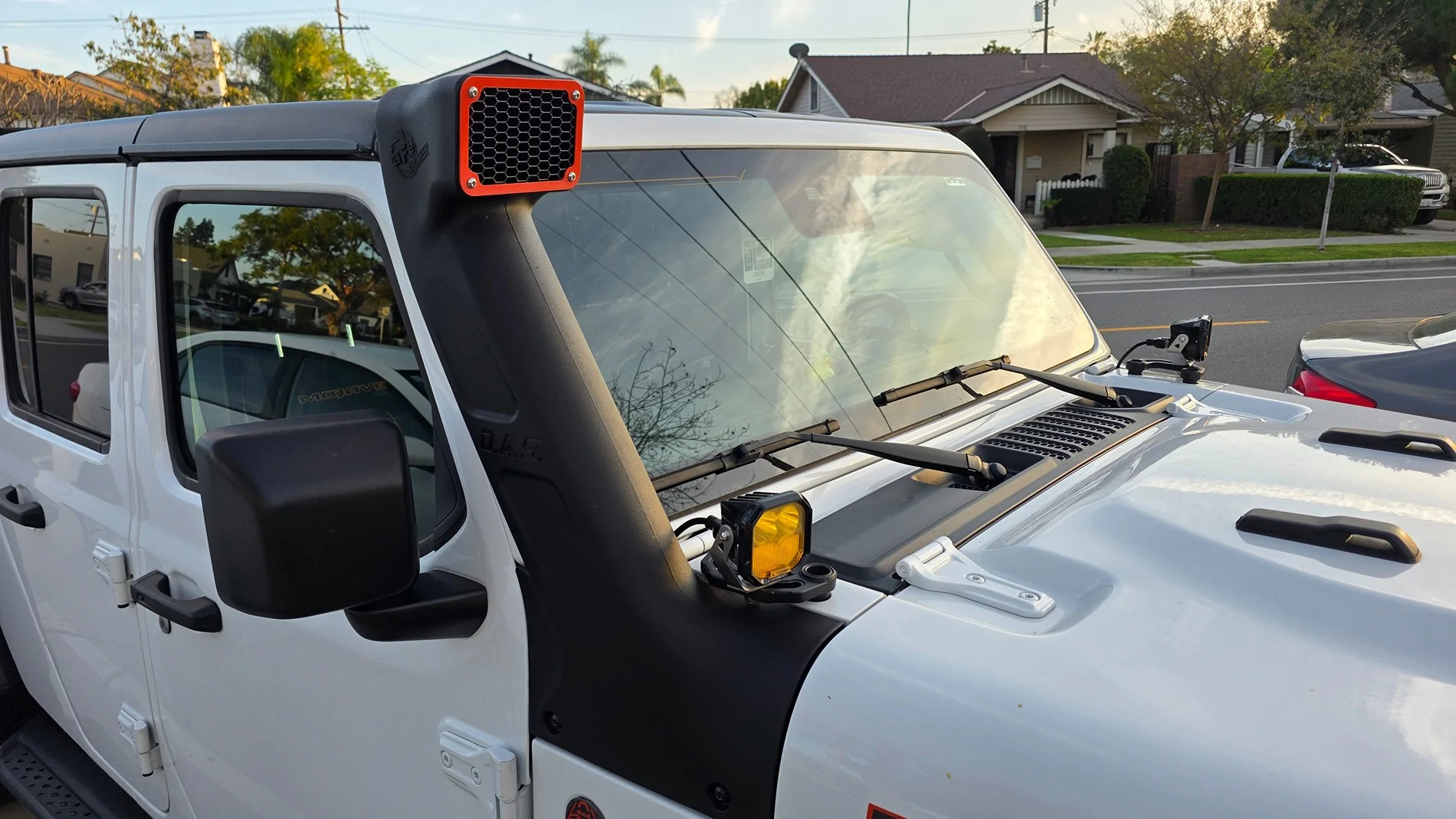 Jeep Gladiator aFe has a snorkel for the Mojave 6920