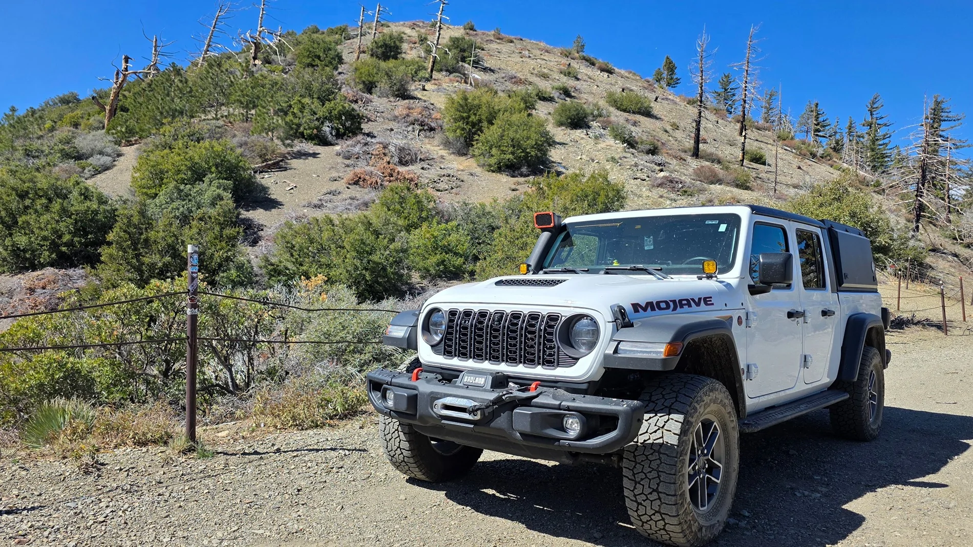 Jeep Gladiator aFe has a snorkel for the Mojave 7398