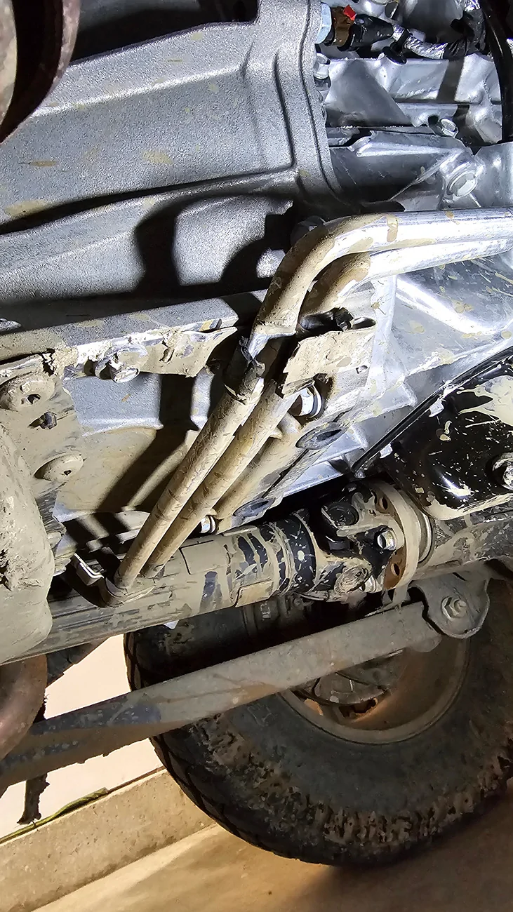 Jeep Gladiator Need recommendations for engine/transmission skid plate - Lucky my lines didn't bust 20260517_072058
