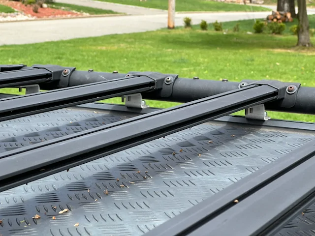 Jeep Gladiator Go Rhino SRM 500 5935065T Flat platform roof rack 65x52 IMG_7572
