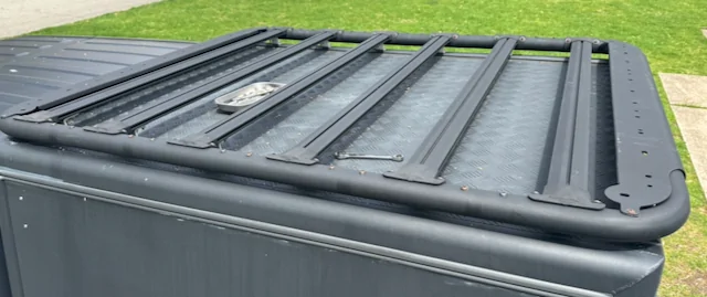 Jeep Gladiator Go Rhino SRM 500 5935065T Flat platform roof rack 65x52 IMG_7576