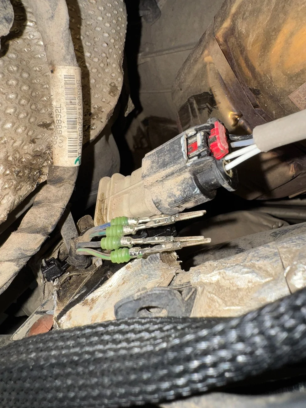 Jeep Gladiator O2 sensor wiring colors help or diagram IMG_3075