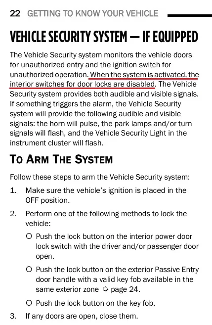 Jeep Gladiator Is it possible to disable tailgate lock/unlock from automatic system and use key only ? Hard tonneau cover is easily compromised now...cut top/unlock. securitylocks