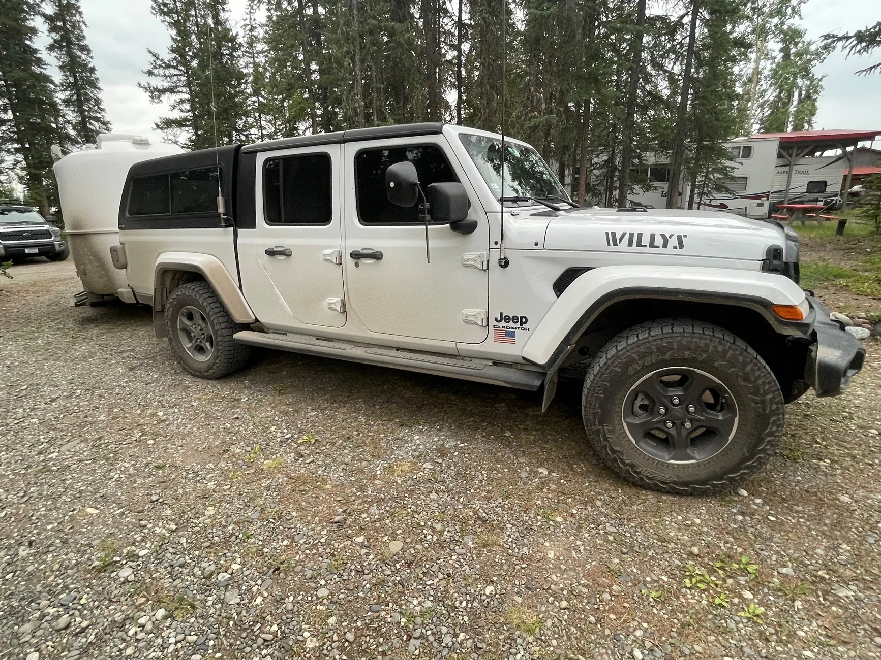 Jeep Gladiator First trip with the diesel gladiator jeep_arrive_TOK