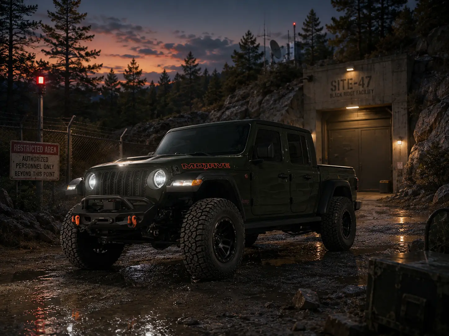 Jeep Gladiator Let AI Make Your Jeep Epic! 🤔 Mojave at Bas