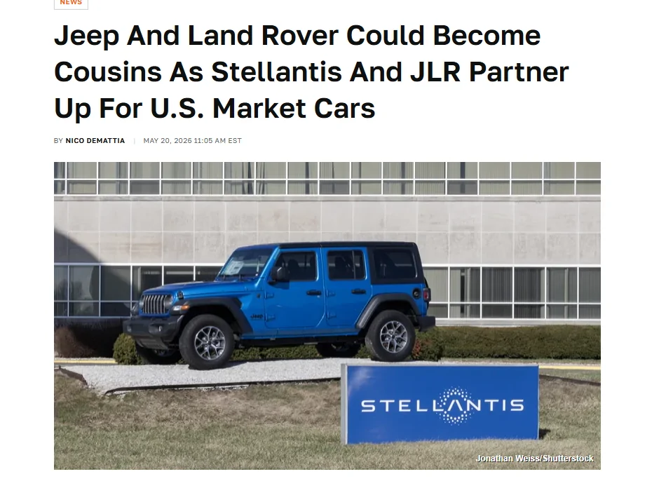 Jeep Gladiator Jeep Land Rover Partner Up?? 1779304988591-yt