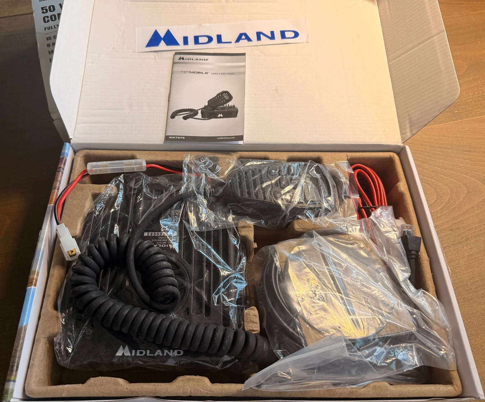 Jeep Gladiator Midland MXT575 Micro Mobile GMRS Two-Way Radio (50W) IMG_8846