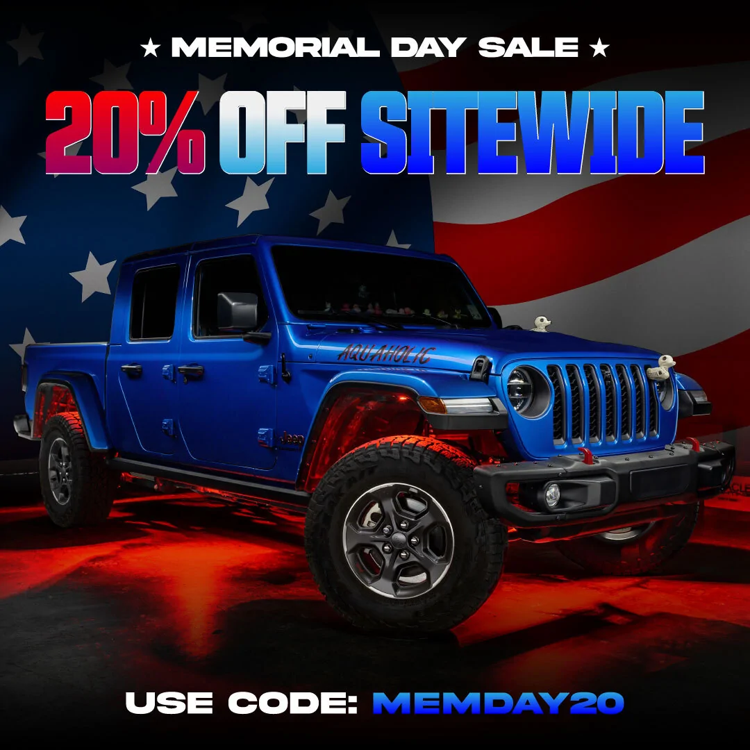 Jeep Gladiator 20% Off Memorial Day Sale Starts NOW! 🦅 memorialday2025-social2