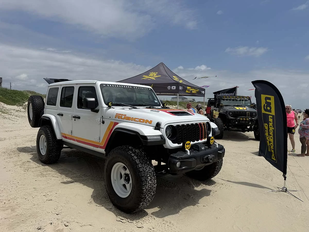 Jeep Gladiator Underground Graphics Gladiator goes to the Beach for Go Topless Weekend - Sunrise photos IMG_0193