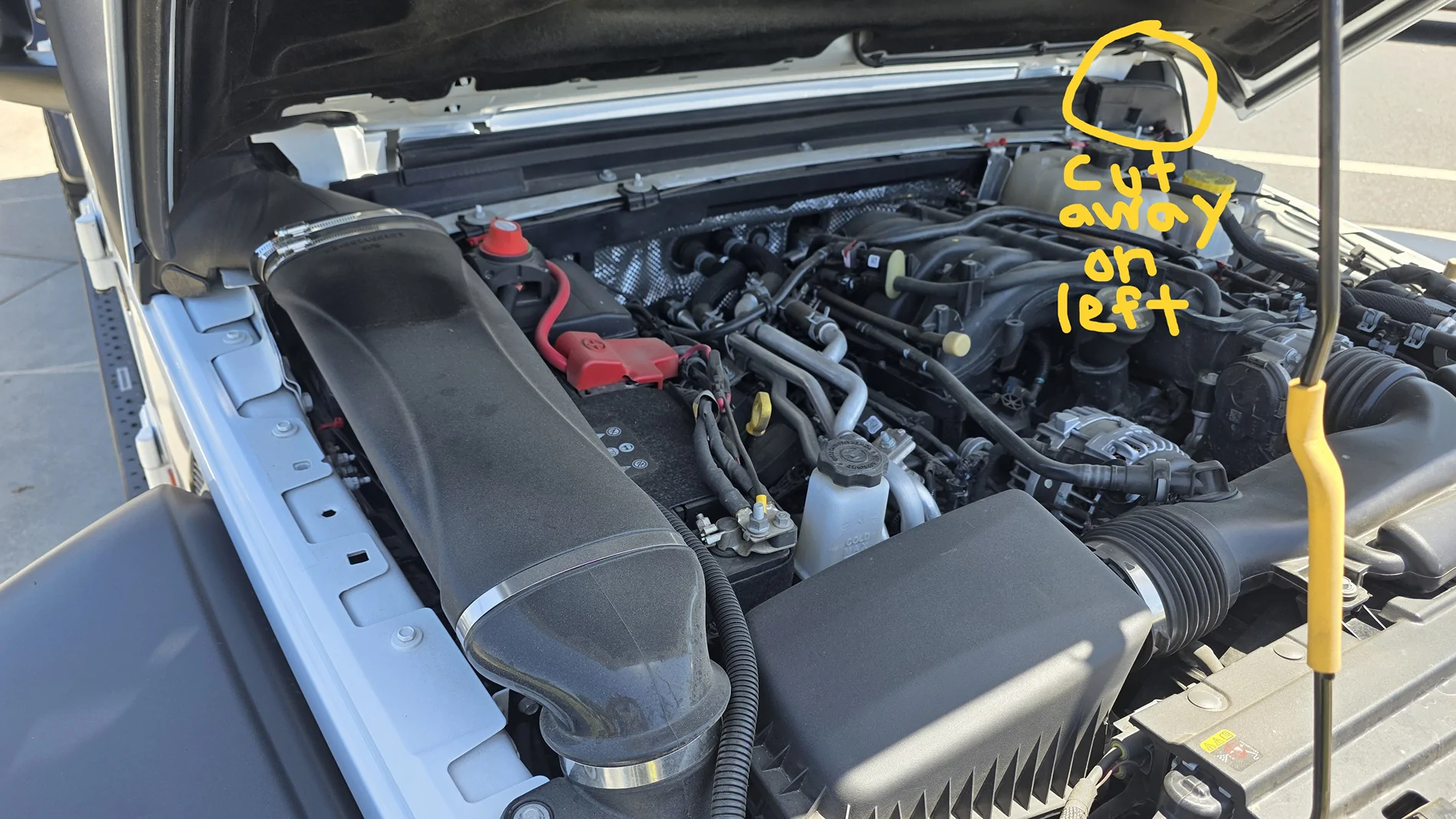 Jeep Gladiator aFe has a snorkel for the Mojave Pic02