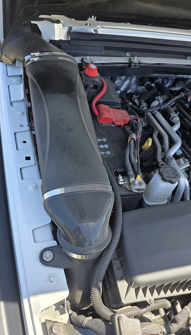 Jeep Gladiator aFe has a snorkel for the Mojave Pic03