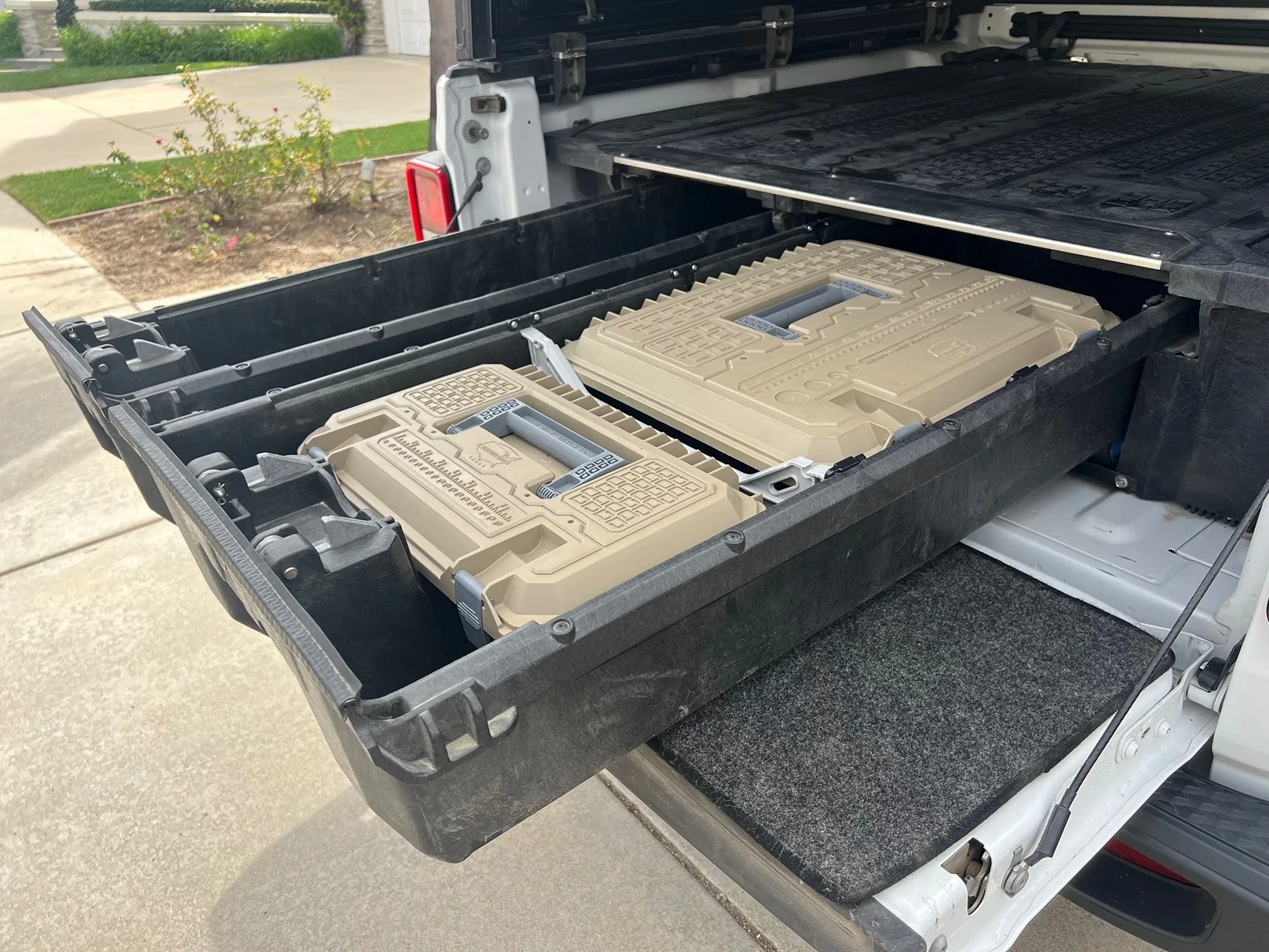 Jeep Gladiator DECKED Drawer System for Gladiator: Includes 2 DECKED Storage Boxes - $650 (San Diego) IMG_7623