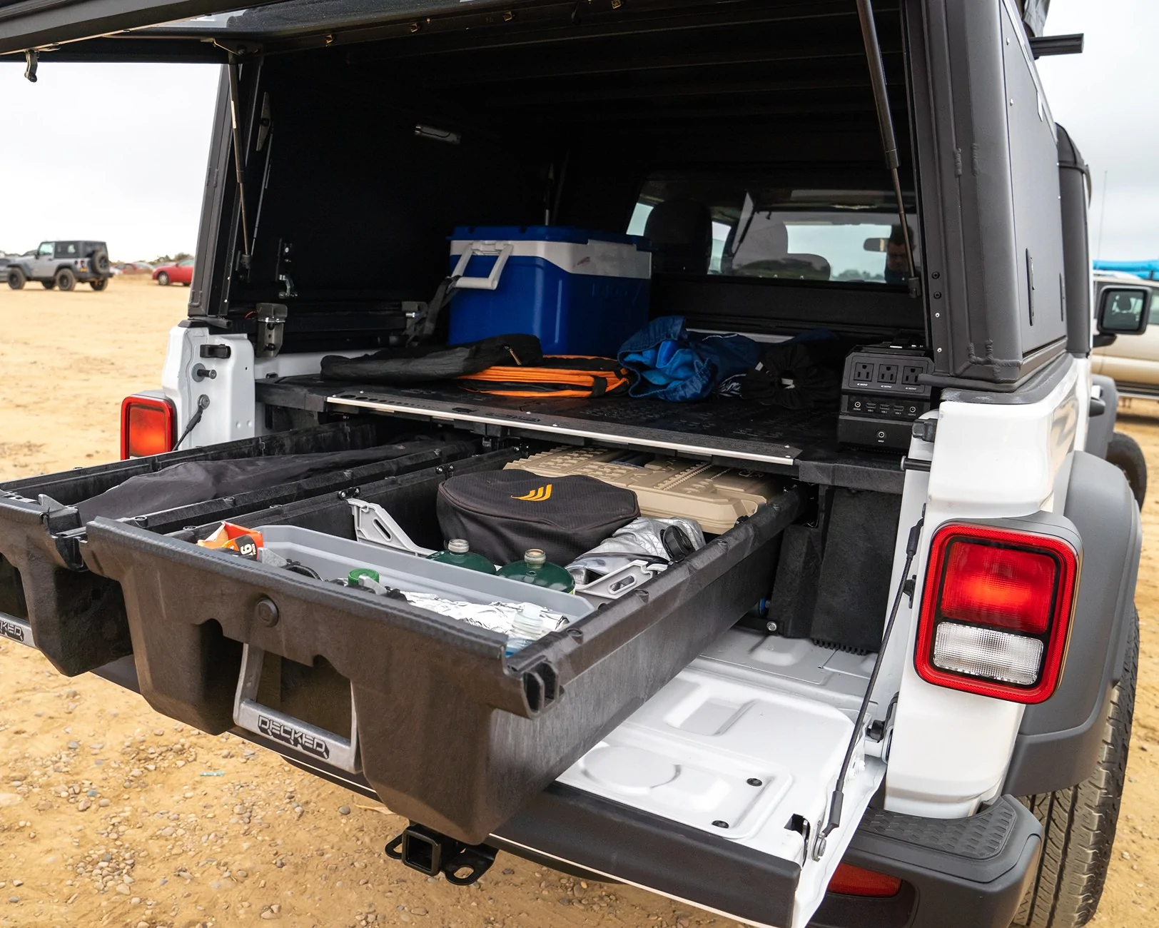 Jeep Gladiator DECKED Drawer System for Gladiator: Includes 2 DECKED Storage Boxes - $650 (San Diego) Copy of _A738488