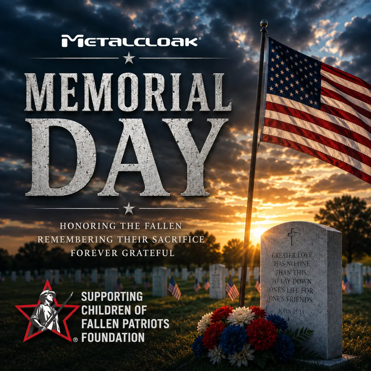 Jeep Gladiator Metalcloak Memorial Sale - Up to 15% Off - Benefiting Children of Fallen Patriots 1779698653251-by