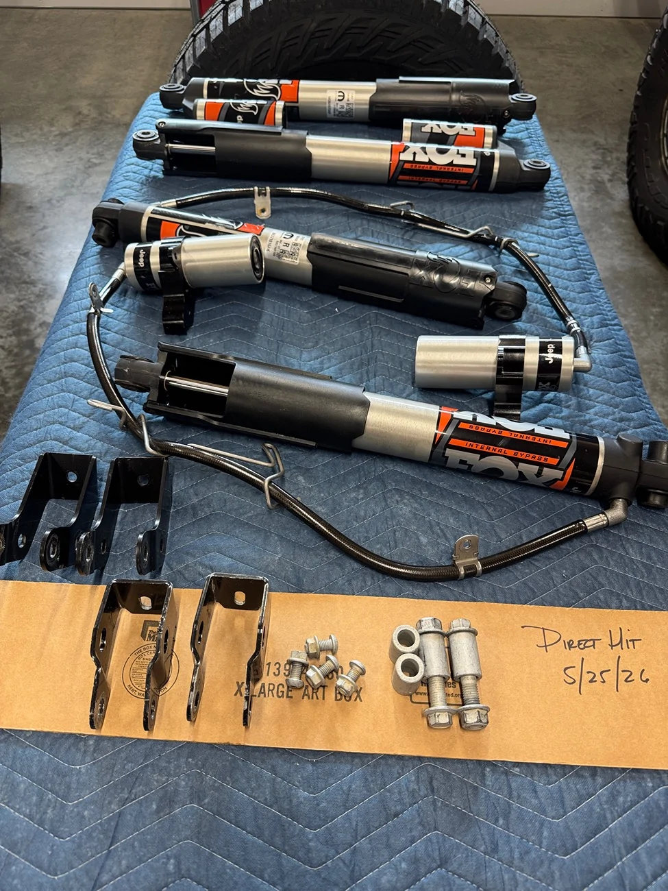 Jeep Gladiator Mojave Fox Shocks IMG_5282