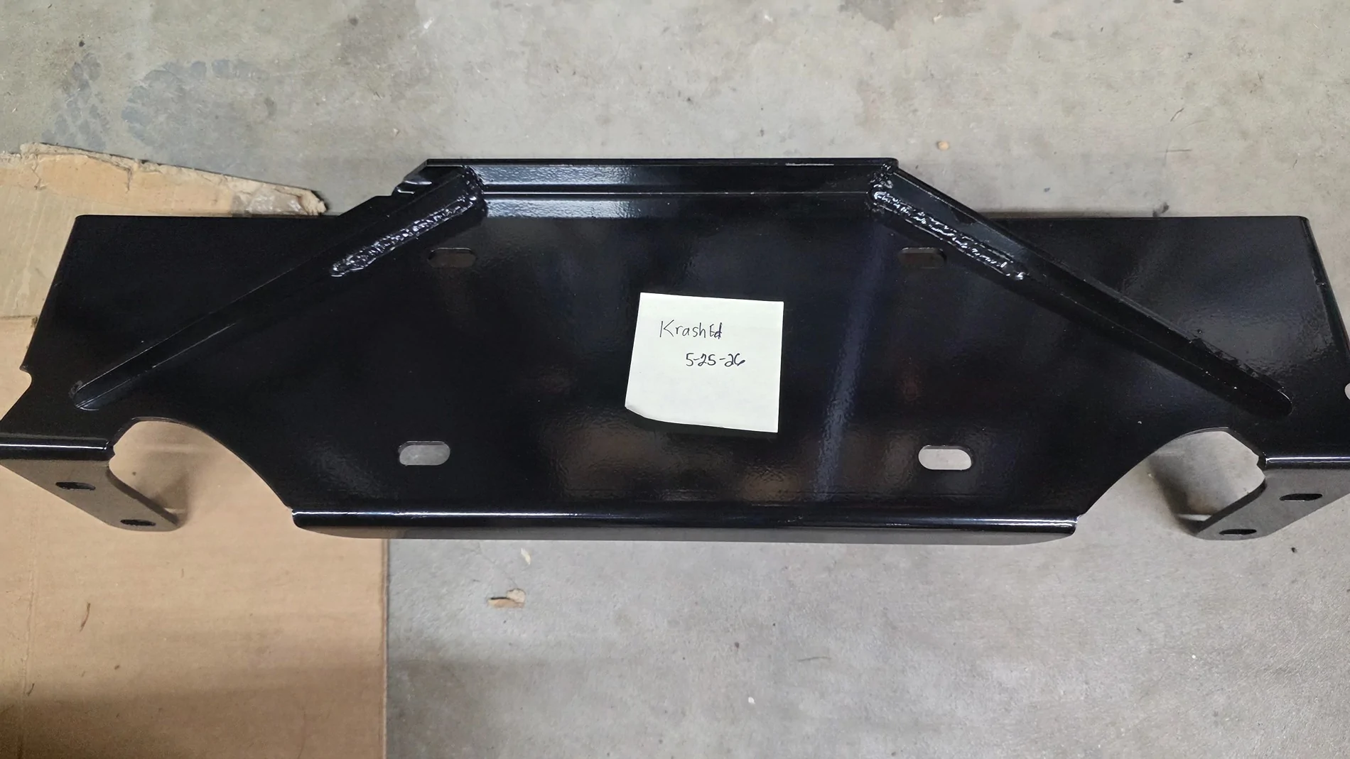 Jeep Gladiator Winch Plate for Mopar Steel Bumper 7134