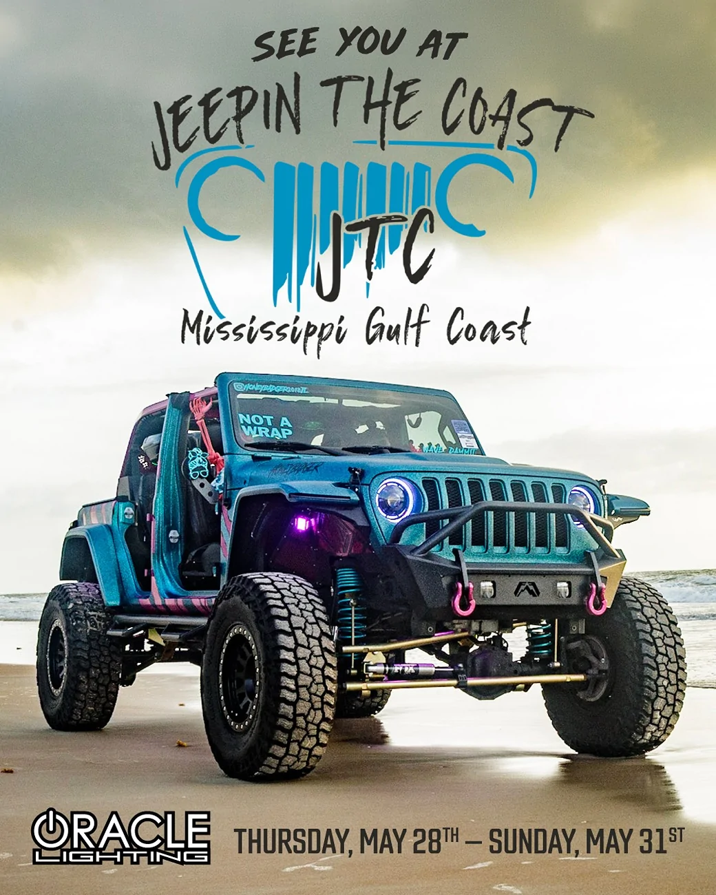 Jeep Gladiator See you at Jeepin the Coast! 🌴🏖️ JTC2026-insta1