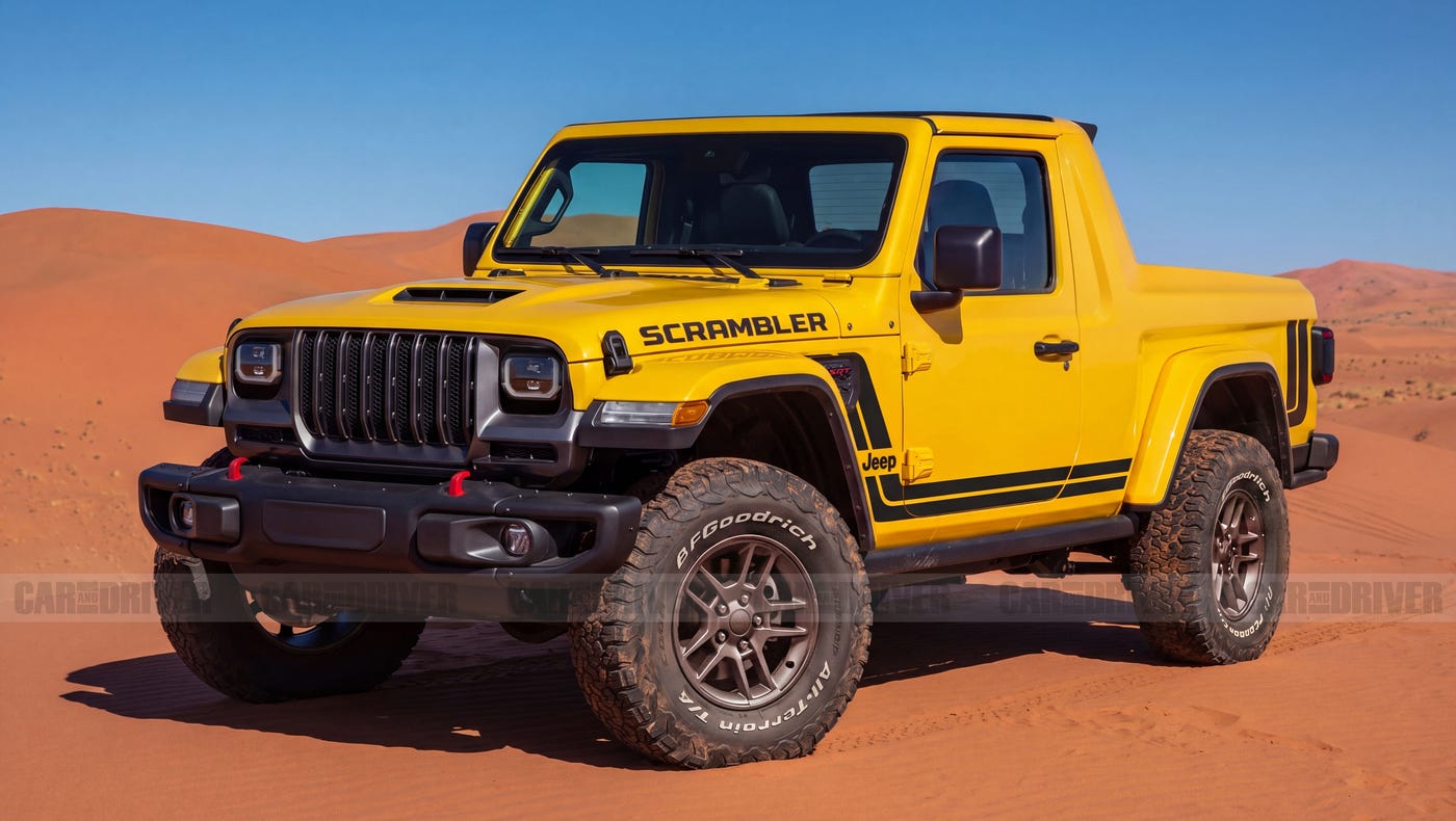 Jeep Gladiator Jeep Wrangler Scrambler teased ... Uh Huh, we'll see 4148-9359-b56a3a7719d9.jpg?crop=1.00xw:0.770xh;0,0