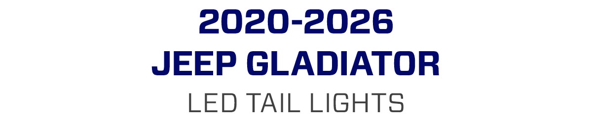 Jeep Gladiator NEW! 2020+ Jeep Gladiator Tail Lights | Form Lighting 9fBUNb