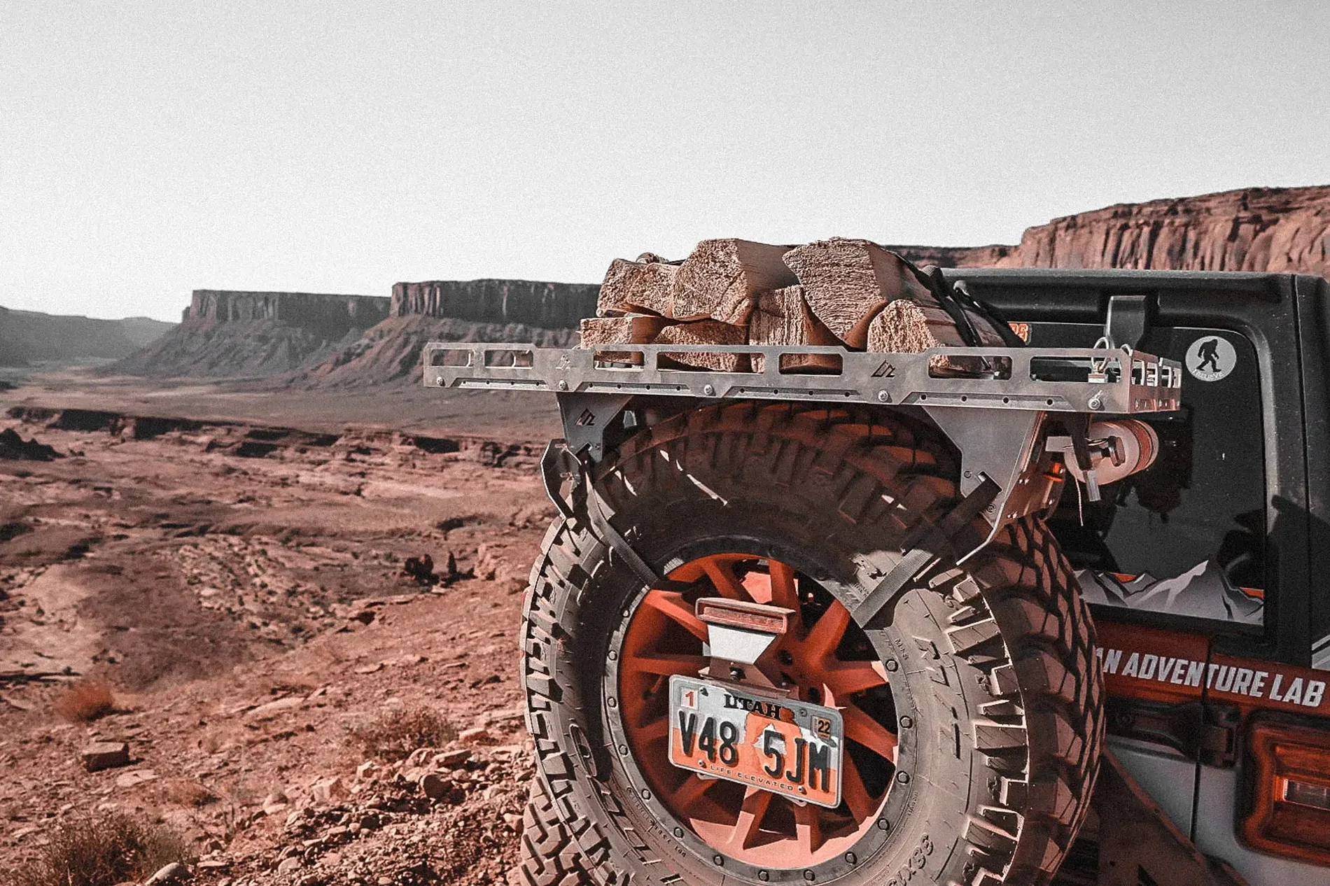 Jeep Gladiator How are you maximizing your spare tire space? - American Adventure Lab M.A.S.S. Spare Tire Platform MASS-Spare-Tire-Platform-7.jpg