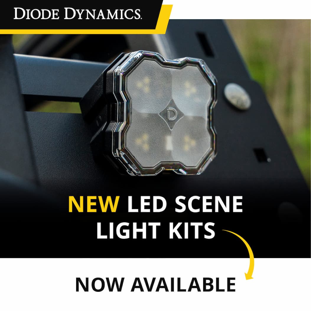 Jeep Gladiator NEW! Scene Light Kits | Diode Dynamics e2HH6LT