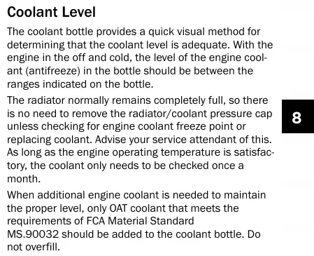 Jeep Gladiator Overheating from idling too long coolant level