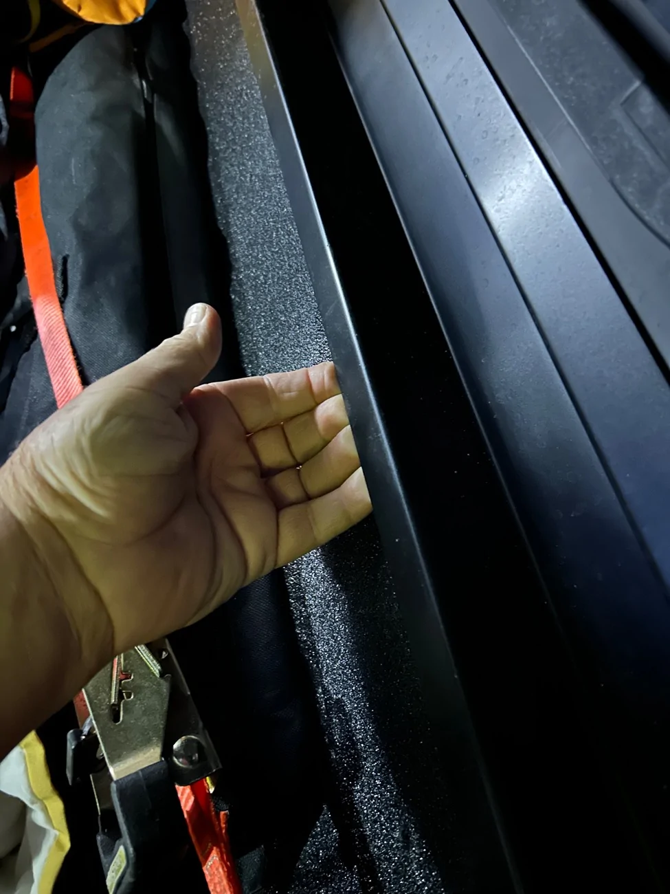 Jeep Gladiator Will RSI SmartCap fit with AEV Vertical Tire Carrier & 37" Tire IMG_6182