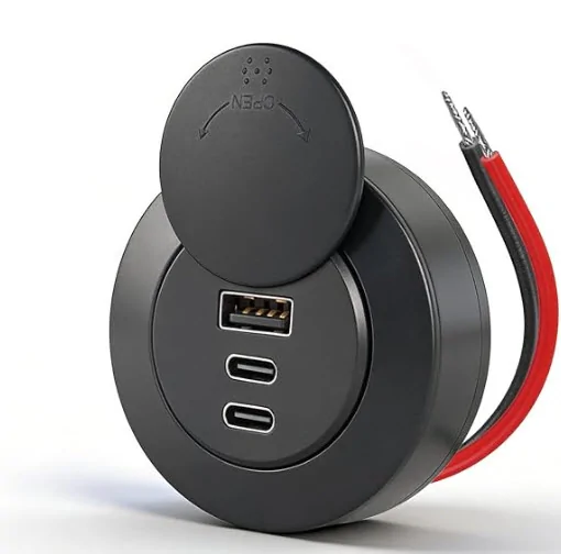 Jeep Gladiator Wiring for Bulletpoint Magsafe chargers Jeep USB