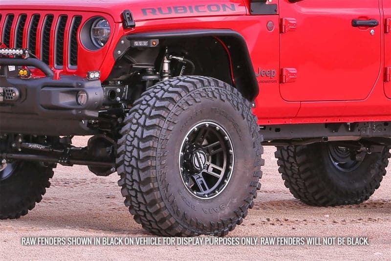 Jeep Gladiator Fabtech front and rear steel tube fenders NIB IMG_6863