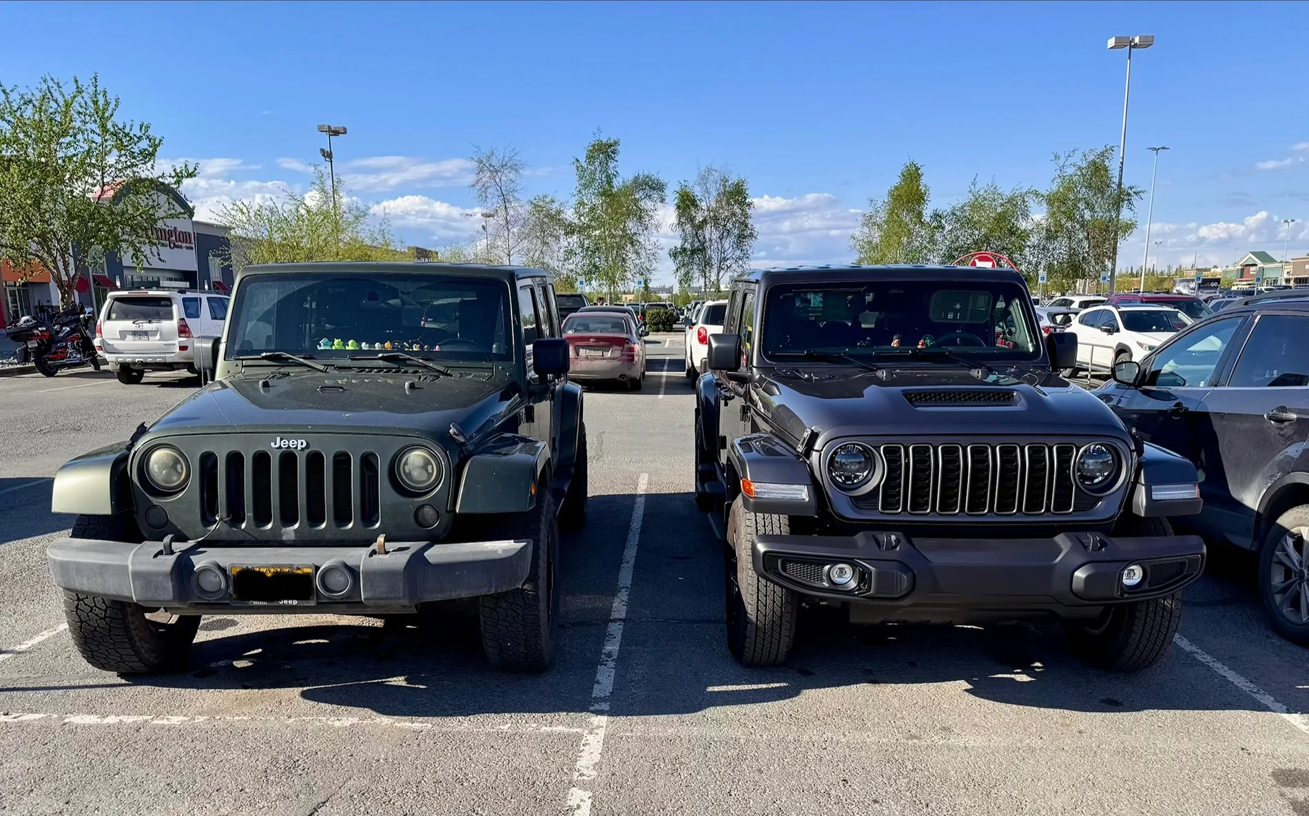 Jeep Gladiator Jeeps Parking Next To Jeeps IMG_9957