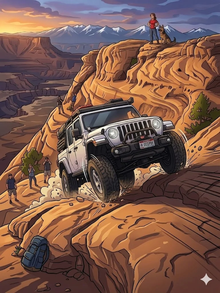 Jeep Gladiator Let AI Make Your Jeep Epic! 🤔 watermarked_img_14398655939974189857