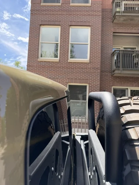 Jeep Gladiator Will RSI SmartCap fit with AEV Vertical Tire Carrier & 37" Tire IMG_5848