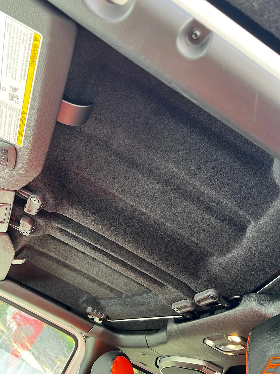 Jeep Gladiator Installing the Coverking Gladiator Headliner IMG_2689